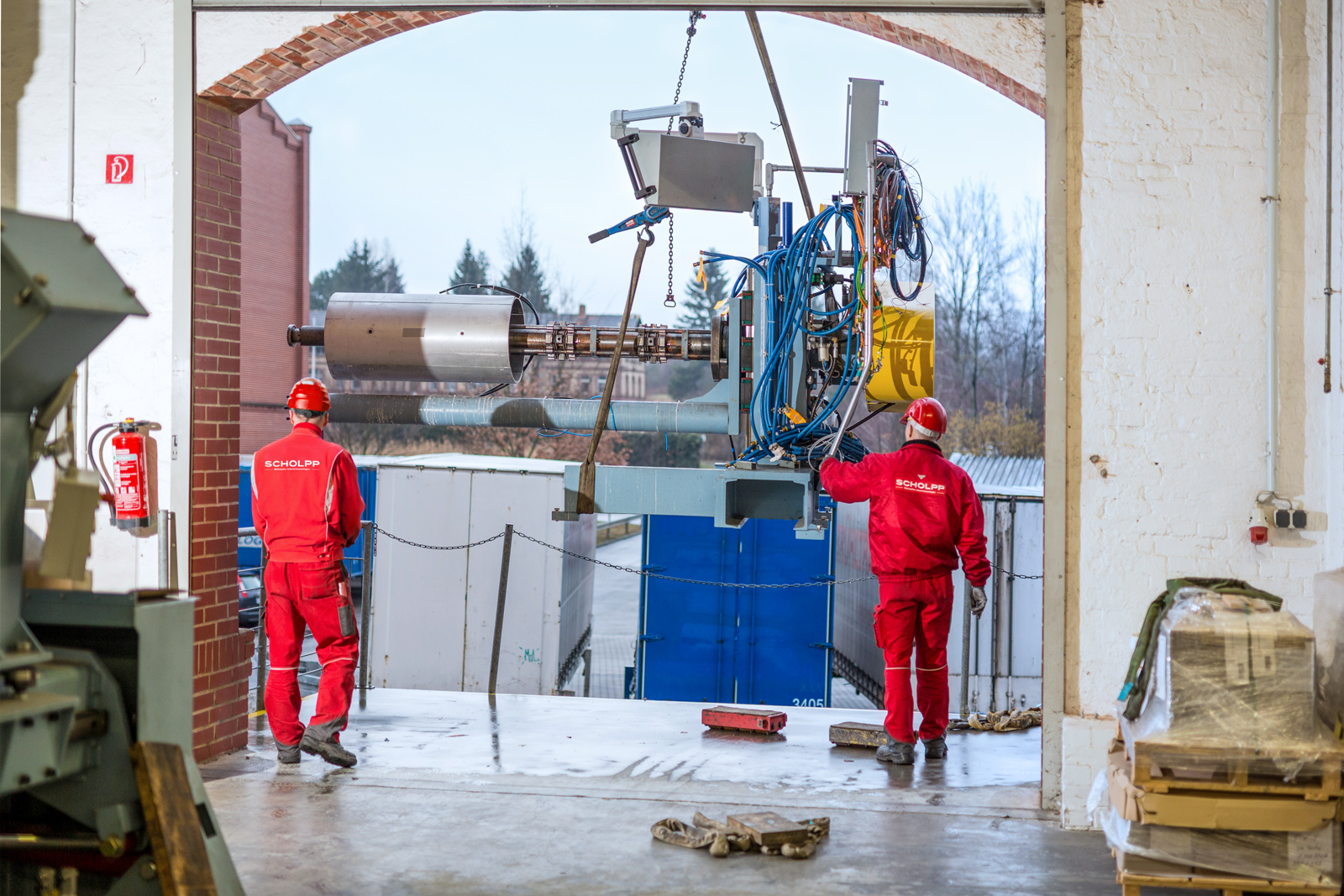 Schnittstellen beim Maschinentransport klar definieren